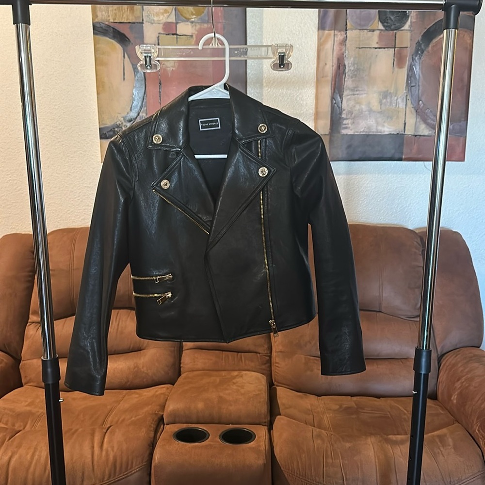 Versace Leather Jacket